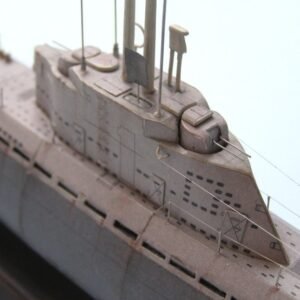 1: 200 U-2536 U-boot Type XXI Submarine Paper Model Kit