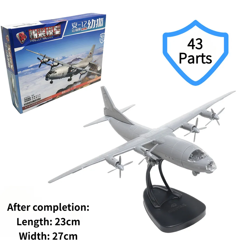 1/144 Antonov An-12 aircraft Model Kit Assembly