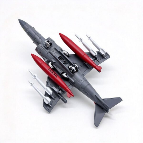 DIY 1/72 AV-8B Harrier II Aircraft Model Kit Assembly W/ Stand, Gift for Kids