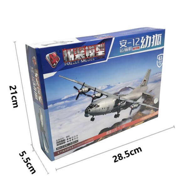 1/144 Antonov An-12 aircraft Model Kit Assembly